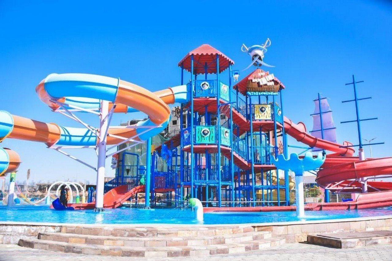 Marina Aqua Park Hotel Asszuán Kültér fotó
