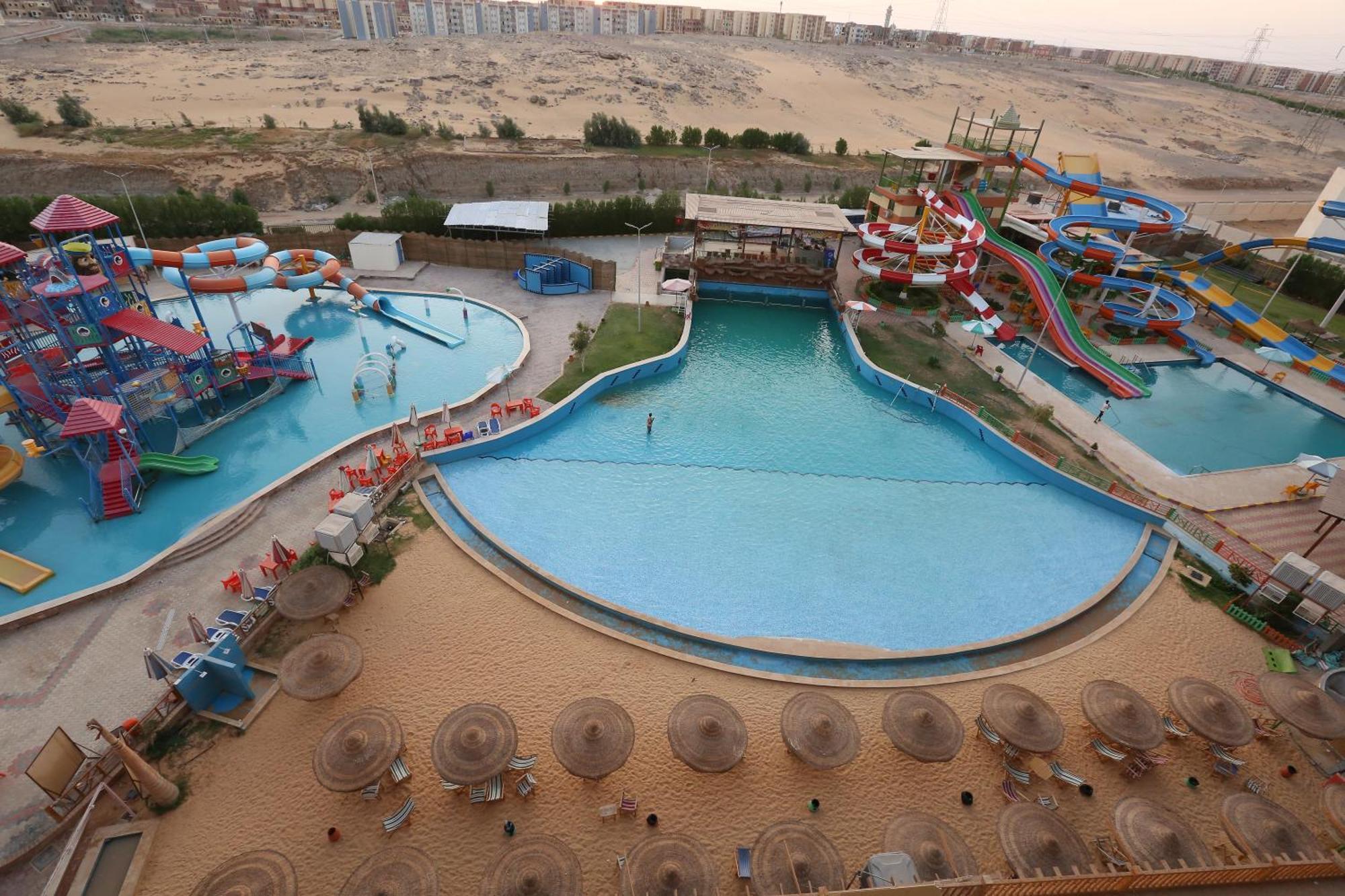 Marina Aqua Park Hotel Asszuán Kültér fotó